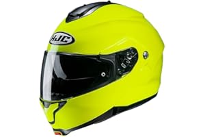 HJC Helmets Kask szczękowy, C91 rzucający się w oczy zielony, rozmiar S