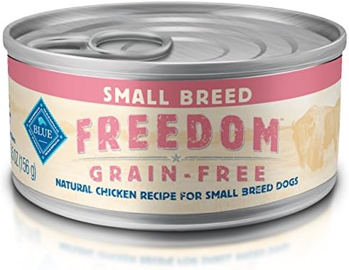 Blue BuffaloFreedom Small Breed Chicken Dinner - Grain Free 5.5 oz, Pack of 24