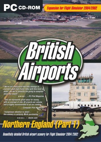 British Airports: Northern England Add-On for FS 2002/2004 (PC CD)