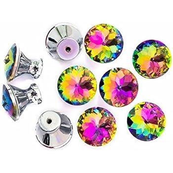 FBSHOP(TM) Diamant Form Kristall Glas Kommode Schublade Hardware