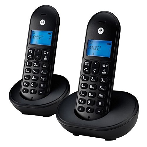 Telefono inalambrico Duo DECT Motorola T102 Negro