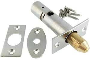 ARCHITECTURAL HARDWARE D&H™ 60mm Long Mortice Rack Security Dead Bolt Satin Chrome - 32mm Backset