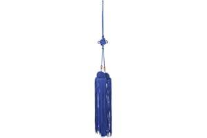 ALOMEJOR Borla China Tai Chi Espada Borla Artes Marciales Chinas Kungfu Espada Borla para Taiji Espada Home Handing Decoration(Royalblue Short Sword Tassel)
