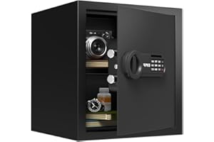 RPNB Luxus Safe und Schließfach, Geldkoffer, Zifferntastatur sicher, perfekt für Hause Büro Hotel Business Schmuck und Bargeldverbrauch Lagerung, 34L