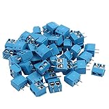 4. Fácil de instalar. Heaviesk 100 UNIDS KF301-2P 2 Pin Plug-in PCB Tornillo Bloque de Terminales Conector 5.08mm Conectores de Pitch Terminales Precisión Mano de Obra