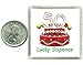 50th Birthday Lucky Sixpence Gift, Great good luck present idea for man or woman