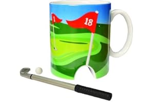 Longridge Tazza da golf e mini putter Longridge Bianco