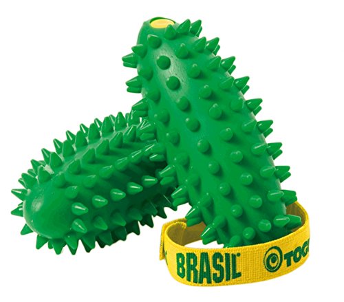 3 Paar Togu Brasil Massageball Igelball Noppenball Selbstmassage Reha grün