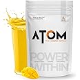 AS-IT-IS ATOM Plant Protein 1kg | 25g Protein | Amino Profile similar to Whey | Easy to Digest | Vegan | Mango fusion flavor