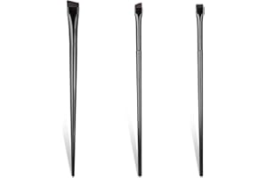 YUXIANLB Lot De 3 Pinceaux À Sourcils Pinceau À Sourcils Biseauté Fin Pinceaux De Maquillage Ultra Fins Pinceaux De Maquillage À Poils Synthétiques Sans Cruauté Envers Les Animaux