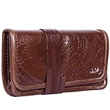 Tabaktasche Leder Schokoladenbraun Stilord "Flavio"