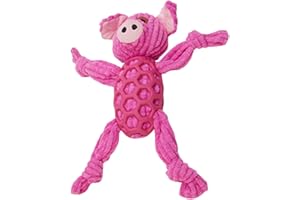 PETPHINDU Giocattolo Stridulo Del Cane Peluche, Giocattoli Di Masticazione Piggy Del Giocattolo Della Peluche Durevole per L'ansia Di Soccorso Cucciolo Roditori Cane Pupazzo Di Pezza