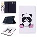 Produktbild Galaxy Tab E 9.6 Hülle, Billionn® Karikatur Muster und Stylish Wallet Hülle PU Leather Abdeckung Stand Flip Schutzhülle Hülle für Samsung Galaxy Tab E 9.6-Inch SM - T560 / T561, Riesenpanda