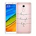Produktbild Wenjie Hülle für Xiaomi Redmi 5 Plus (Nicht Geeignet Xiaomi Redmi 5) Cover Transparent Musik Silikon Mode Handyhülle Schale Tasche Schutzhülle für Xiaomi Redmi 5 Plus