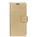 Produktbild Forhouse Sony Xperia XA1 Case, Sony Xperia XA1 Wallet Case,Pocket, Premium Slim Leather Wallet Back Case with Credit Card ID Holder Protective Cover for Sony Xperia XA1,Golden