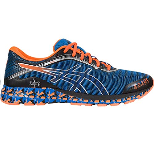 Asics Mens Dynaflyte Running Shoes Blue Orange Black 11
