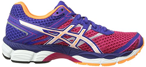 Asics Gel-Cumulus 16 Women's Training Running Shoes, Pink (Hot Pink/White/Deep Blue 2001), 4 UK (37 EU)
