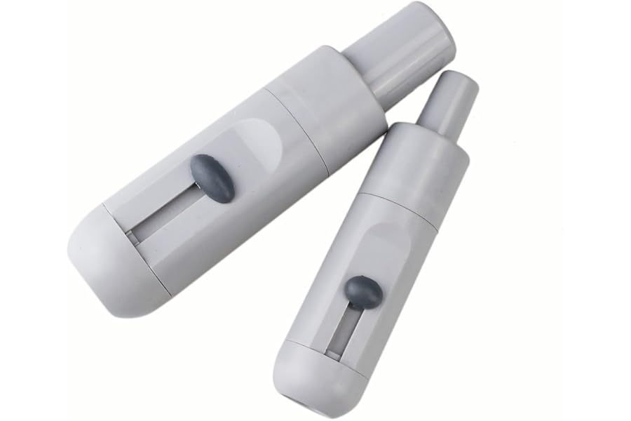 Earlywish 2pcs Dental Saliva Ejector Suction Valves SE HVE Tip Adapter Nozzle Plastic