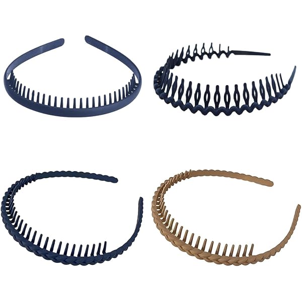 30 Pièces Bandeaux En Plastique Couleurs - Serre-Tête Cheveux Femme Fille, Accessoires Bricolage