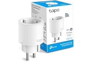 TP-Link Tapo P115 - Mini Enchufe Inteligente Wi-Fi con Monitoreo Energético, Programar el Encendido/Apagado, Ahorro Energía, 