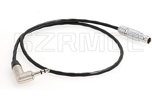 SZRMCC Tentacle Sync Zaxcom 3.5mm a 0B 5 Pin Cavo Timecode per ARRI Alexa Mini/XT Camera Suono Dispositivi 664 633