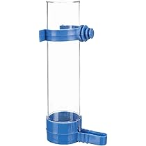 Fauna Plastic Flesautomaat Wijd - Vogel - Voerbak- Drinkbak - 1 l - Voerbak & Silo - Pets Place