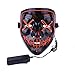 Produktbild Rowentauk Halloween LED Maske Party Cospaly Gesicht abgedeckt Kostüm Maske EL Draht Leuchten Maske für Festival Party