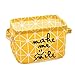 Price comparison product image Qinlee Fabric Storage Bins,Foldable Basket Organizer for Nursery,Offices, Home Organization