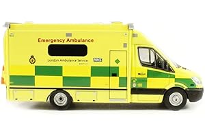 FLOZ Oxford Diecast 76MA002 Mercedes Ambulance London