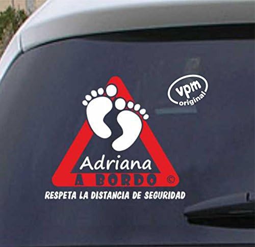 Sticker Custom Baby On Board vpc03 – 2 °C. Exclusive Design. Sold and shipped by VPM Original. Product and Company 100% of Spain. Do Not Purchase Imitation Selling Chinese