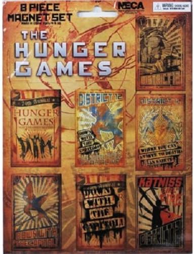 The Hunger Games Propaganda Posters 8-piece Magnet Set