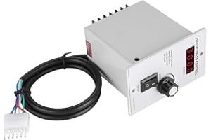 HILITAND Digitaler einstellbarer stufenloser Drehzahlregler, UX-52 50Hz 15-400W 0-1450 U/min(400W)