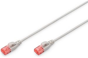 DIGITUS SLIM CAT 6 U/UTP PATCH CABLE CABL