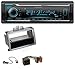 Produktbild caraudio24 Kenwood KMM-BT504DAB Bluetooth MP3 USB DAB Autoradio für Hyundai i20 (12-14) man. Klima