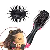 【Negative Ionen-Technologie】 Die Keramikbeschichtung schützt Ihr Haar vor dem Styling mit einer gleichmäßigen Hitzeverteilung, die das Haar schnell von innen eindringt für weniger Schäden. Negative Ionen sättigen den Luftstrom. Das hilft beim Conditionieren, Glätten und Glätten der Haare und verringert gleichzeitig Frizz und statische Aufladung.