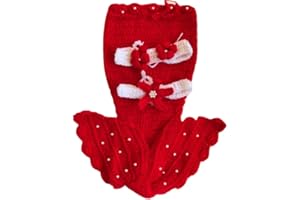 Matissa Meerjungfrau, Neugeborenes Baby/Junge Häkelarbeit Strick Kostüm Foto Fotografie Stütze Hüte Outfits