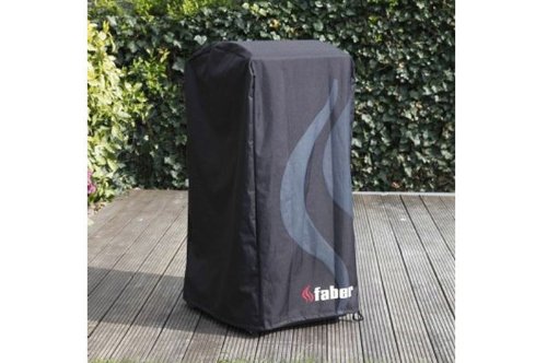 FABER Gartenkamin theBUZZ, schwarz, mit Rädern – Bild 9