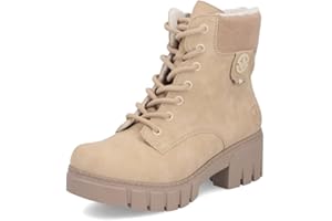 Rieker Damskie klasyczne botki 74532, damskie botki, luźna wkładka