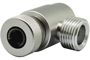 DIYARTS Adattatore di ricarica per bombola di CO2 Regolatore del gas per S-o-d-a-S-t-r-e-a-m Connettore bottiglia serbatoio Kit Homebrew