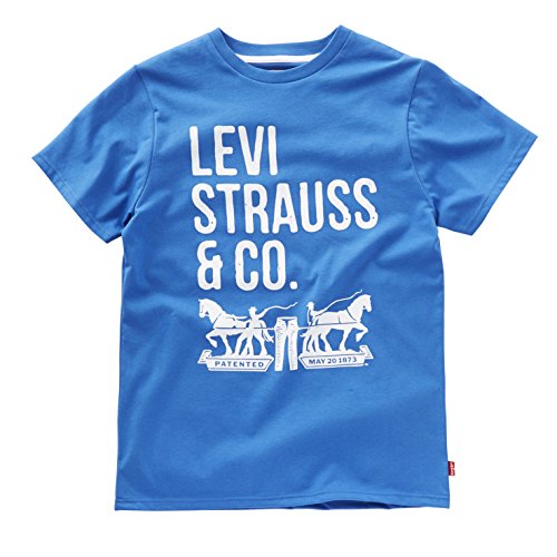 Levi's Jungen T-Shirt N91006H, Blau (Tintenblau), 12 Jahre Levi's Jungen T-Shirt N91006H, Blau (Tintenblau), 12 Jahre