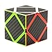 Produktbild Twister.CK Skewb Geschwindigkeits-Würfel mit Carbon-Faser-Aufkleber, Oblique Twist Magic Cube Puzzle Denksportaufgaben für Cube-Enthusiasten, Kinder Geschenk für Intelligence Development