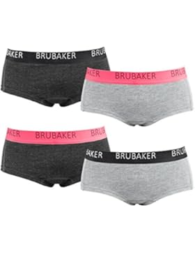 4er Pack BRUBAKER Damen Unterwäsche Panties