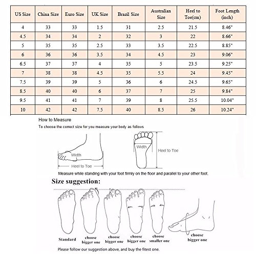 Sukutu SU002 Damen-Tanzschuhe für lateinische Tänze, mit Satin für Salsa / Tango - 3