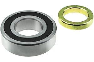 WJB WBRW207CCRA Radlager hinten mit Schlosskragen, Querverweis: National RW-207-Ccra/Timken RW207CCRA/SKF RW207-Ccra, 1 Stück