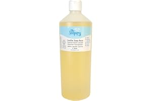 THE SOAPERY Castile Liquid Soap Base 1 Litre - Organic SLS SLES Sulphate and Paraben Free