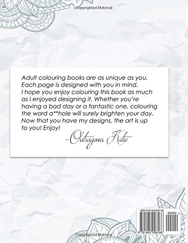 Sit the F*ck Down and Colour: Adult Swear Word Colouring Book for Stress Relief