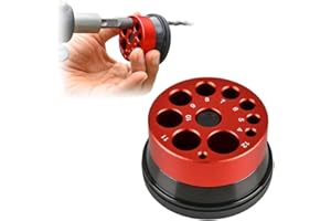 TAOZHIYAO Electric Hammer Drill Dust Cover,Aluminum Alloy Multi Hole Dust Collector for Door and Window Installation Tile Drilling (A)