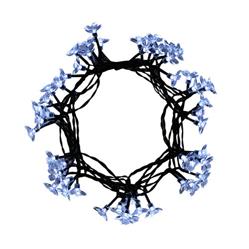 Preisvergleich Produktbild Solar Outdoor Lichterkette ICOCO 6 Meter 30 LEDs Wassertropfen Solarbetrieben Lichterkette Wasserfest Weihnachten Dekoration für Garten, Terrasse, Hof, Haus, Weihnachtsbaum, Feiern