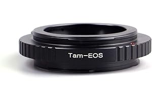 Pixco - Adattatore per obiettivo Tamron Adaptall II per fotocamera Canon EOS 4000D 2000D 6D II 200D 77D 5D IV 1300D 80D 1DX II 5DS 760D 750D 7DII 1D 6D 7D 7D (Tamron-Canon EOS)