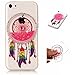 Produktbild iPhone 5c Handyhülle, iPhone 5c Flüssigkeit Hülle, Edaroo Schöne Elegant Traumfänger Feder Bunt Malerei Glänzend Glitzer Flowing Liquid Fließen Liebe Herzen Flüssig Flüssigkeit Treibsand Entwurf Silikonhülle für iPhone 5C, Ultradünn Flexible Durchsichtig Transparente TPU Silikon Schutzhülle Handytasche Etui Case Cover mit Motiv für Apple iPhone 5C - Rosa